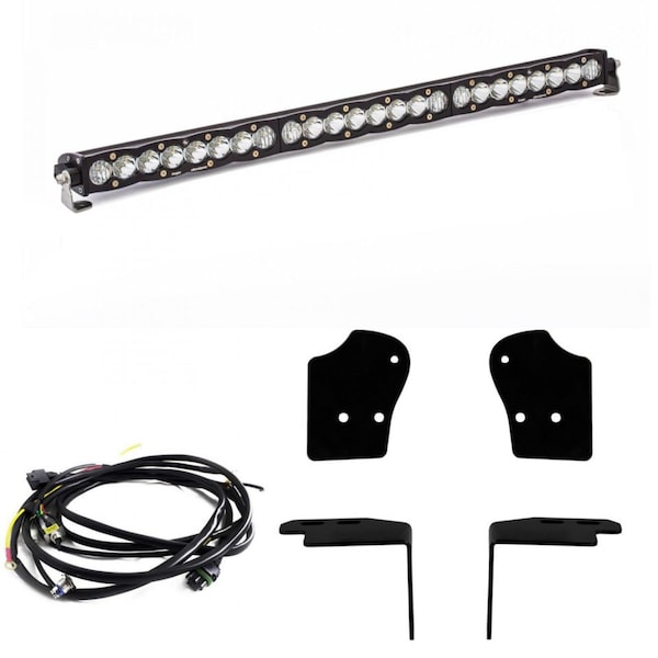 Baja Designs Ford, Raptor 2017 30" S8 Grille LED Light Bar Kit 447561 - main